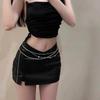 Fashionable Metal Waist Body Chain Jewelry For Women Modern Style Versatile Wear For Dresses Outfits Parties  Silver