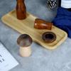 Wooden Toothpick Holder Personalized Mushroom Simple Toothpick Box Japanese Creative Cute Household Toothpick Jar Kitchen Tool