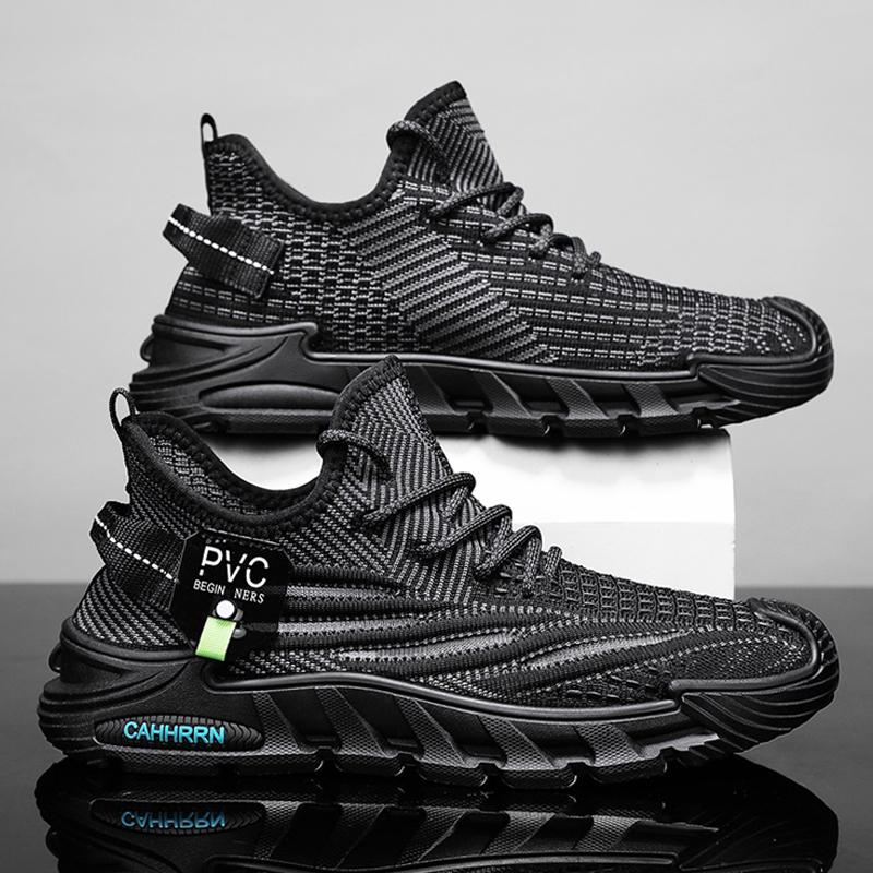 Shoes Men's Athletic Sneakers Mesh Running Shoes Lightweight Non Slip Men Walking Shoe Breathable Gym Training Male Sport Shoes
