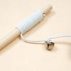 Interactive Cat Wand Toy Feather Plush Animal Cat Teaser Stick with Bell Indoor Kitten Play Exercise Toy