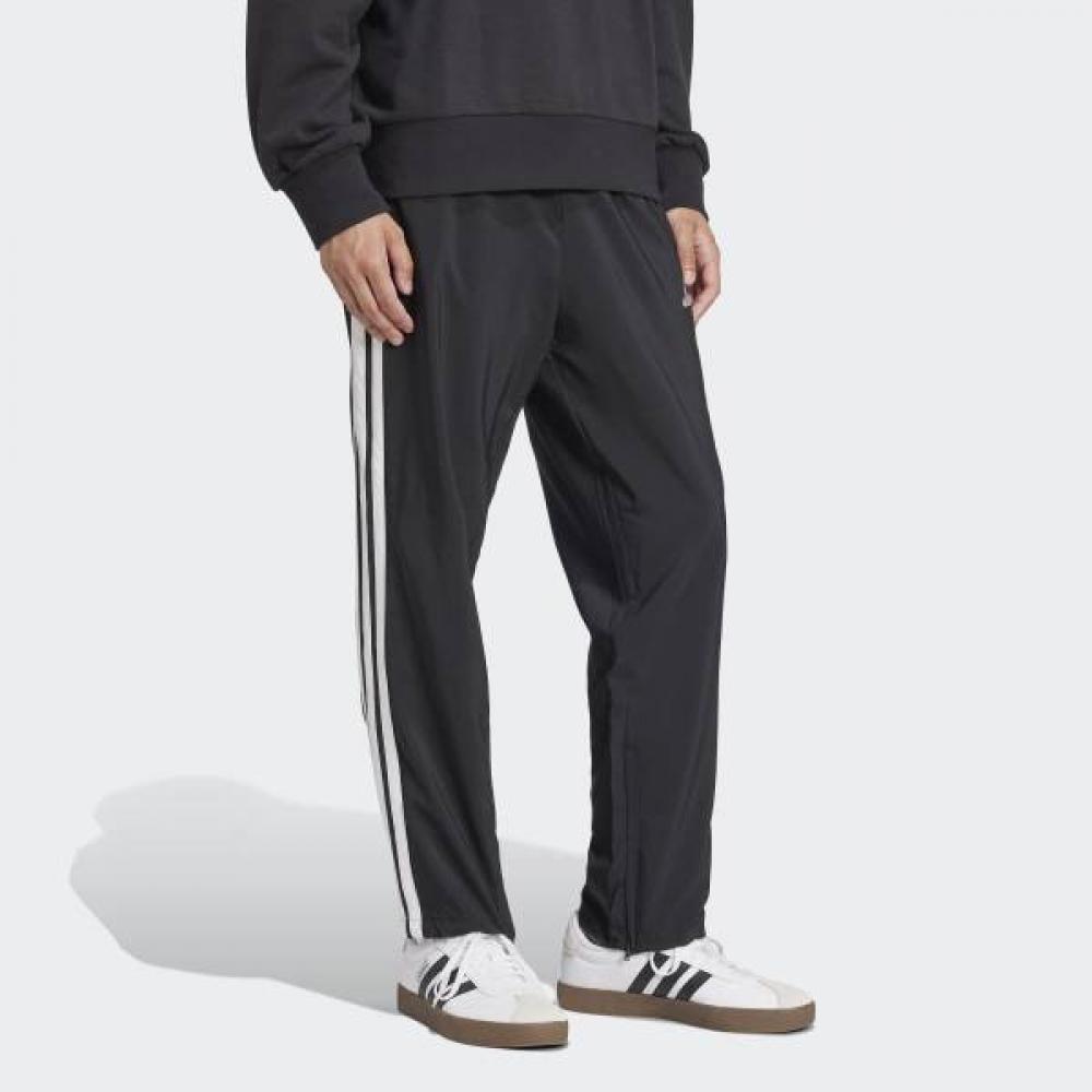 Adidas Essential 3 Stripes Open Hem Pants Regular Fit Stanford