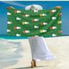1pc Miffy1 Beach Towel, Comfortable and Thick, and Swimming/Bath/Picnic/Camping Towel, Suitable for Seaside Beaches