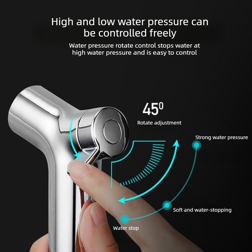 Handheld Toilet Bidet Spray Head 1/2" Universal Shower Head Anal Douche Cleaning Faucet Bidet Attachment Bathroom Accessories