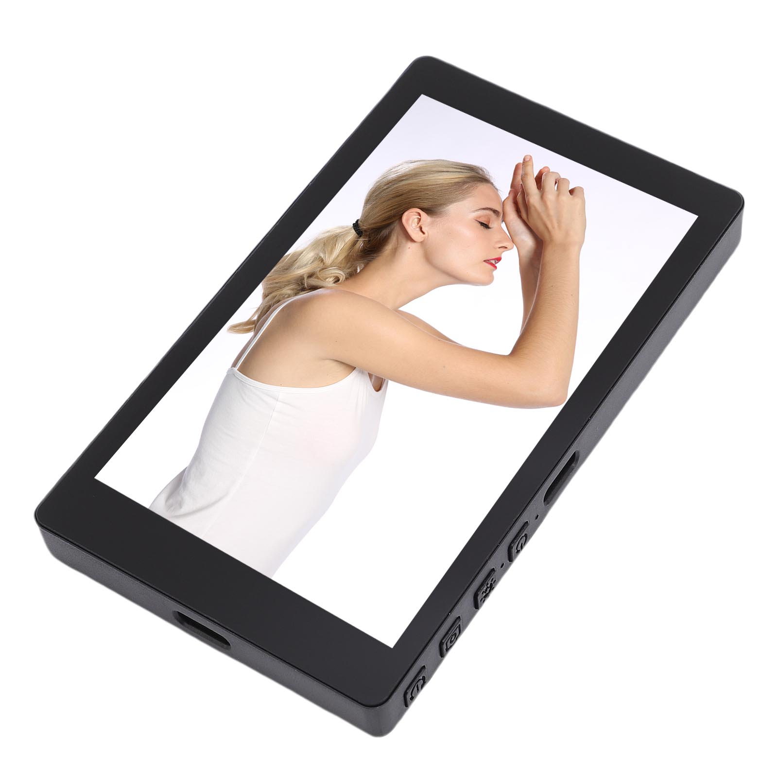 

Телефон Влог Селфи Экран для проверки 4 дюйма HD BT 2.4G 5G Двухдиапазонный Магнитный Беспроводной Экран для проверки задней камеры чёрный