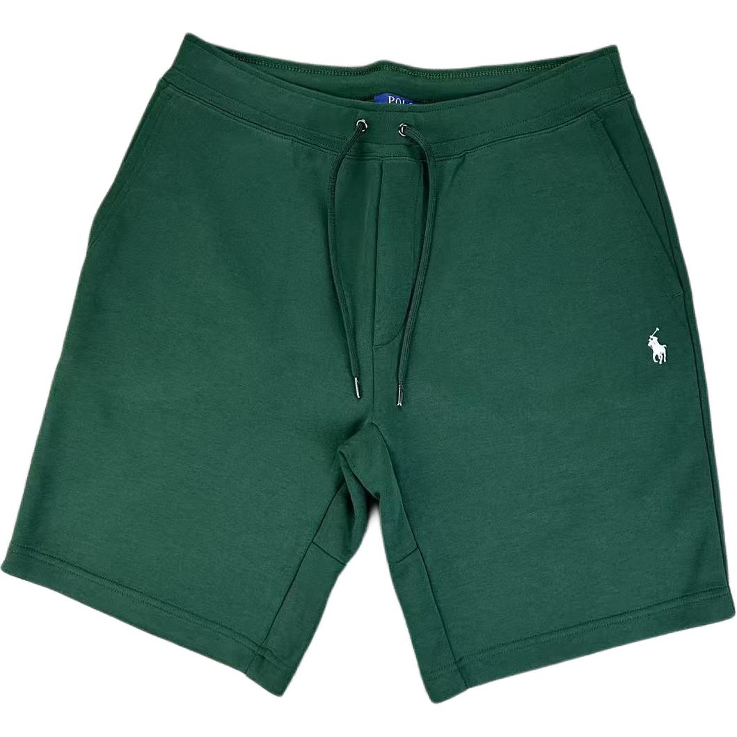 

Polo Ralph Lauren Однотонные шорты с вышивкой пони на кулиске, прямые, повседневные, мужские шорты, темно-зеленые 710883336-034 M