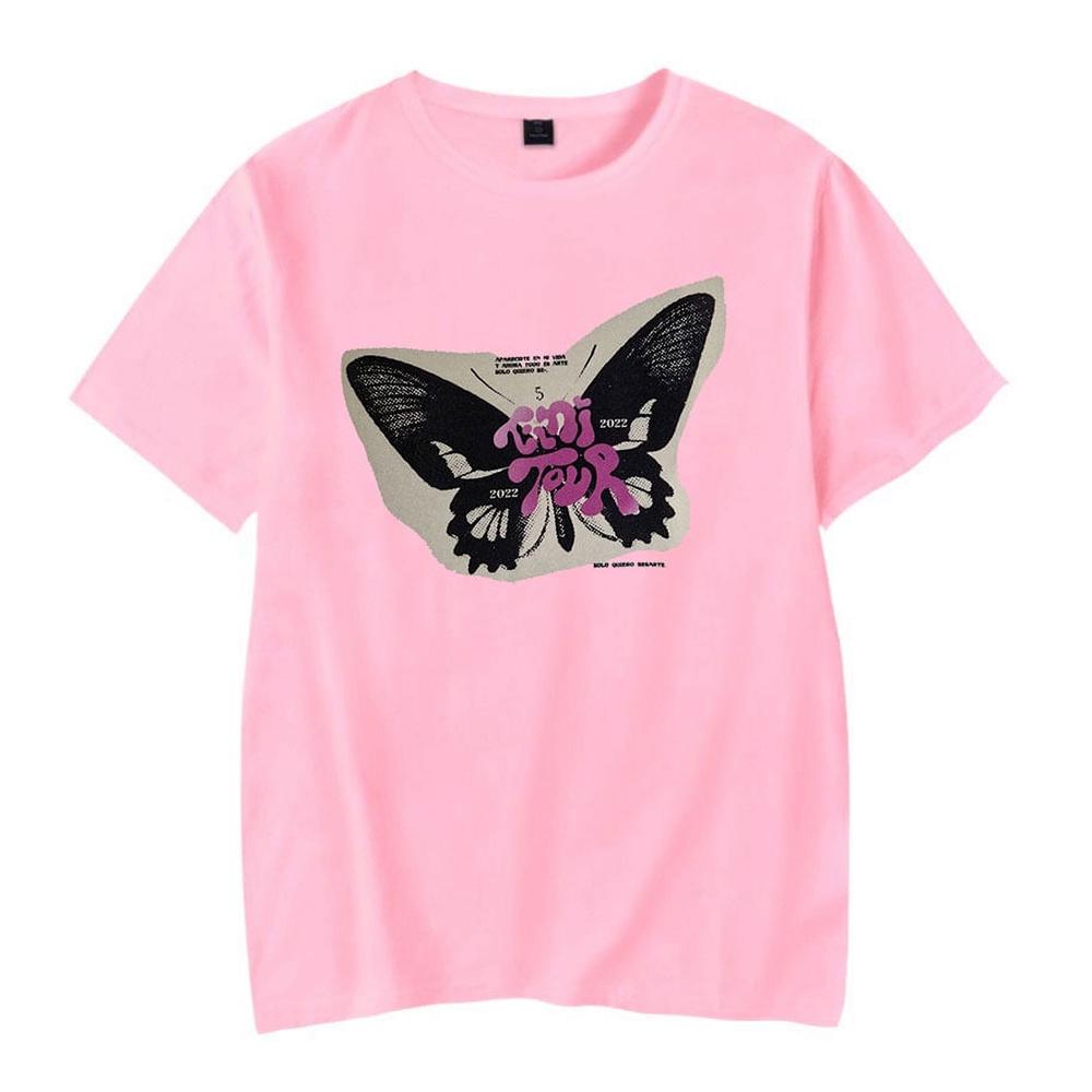 Tini Stoessel Tshirt 2023 Tini Tour Merch Unisex Crewneck Short Sleeve Streetwear Unisex Women Tee Fashion Clothes