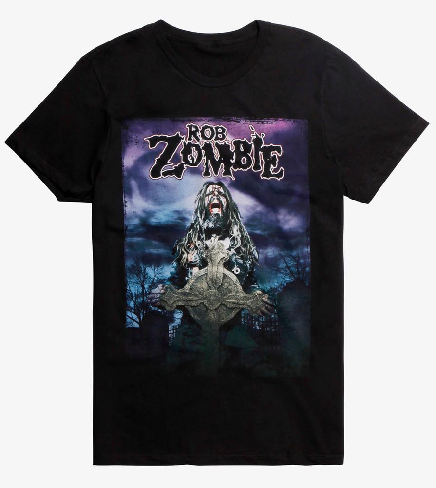 Rob Zombie GRAVESTONE T-Shirt NEW 100% Authentic & Official Unisex T-Shirt S