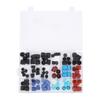 90pcs Air Conditioning Refrigerant Valve Core Caps Replacement Car A C System Repairing Accessories