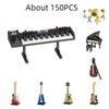 Brickpals Music Series Compatible Piano And Guitar Set For Kids