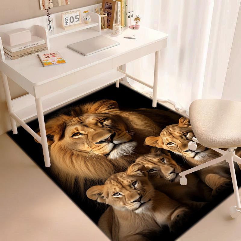 Wild Bears Mountainous Terrain Carpet Is Suitable For Living Room And Bedroom Doormats Office Balcony Decorative Carpet A6
