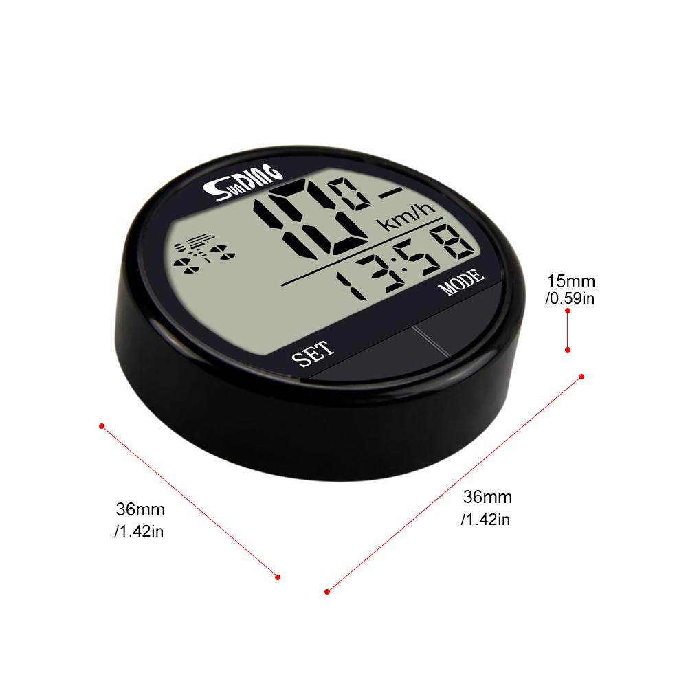 Bike Computer Bicycle Speedometer Multi-Functional Cycling Odometer Bike Odometer for Men Women Teens Bikers Outdoor Cycling
