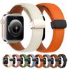 Classic Leather Magnetic Buckle Strap for Apple Watch 8 45mm 41mm Ultra 49mm Geniune Leather Band for iWatch Series 7 6 5 38mm 41mm 40mm