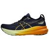 Gel Kayano 31 Indigo Blue Yellow Men Sneakers Gunmetal 1011B867-403