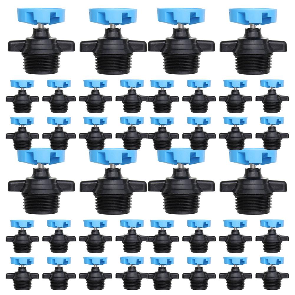 50/10pcs 360 ° Rotating Irrigation Nozzle 1/2 Inch Male Thread Watering Sprinkler Automatic Drip Irrigation Drippers For Garden