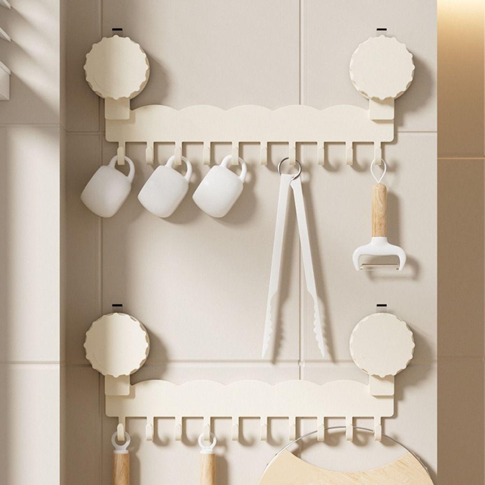 Punch-free Suction Cup Hook Reusable Robe Coat Hangers Clothes Storage Hook  Kitchen
