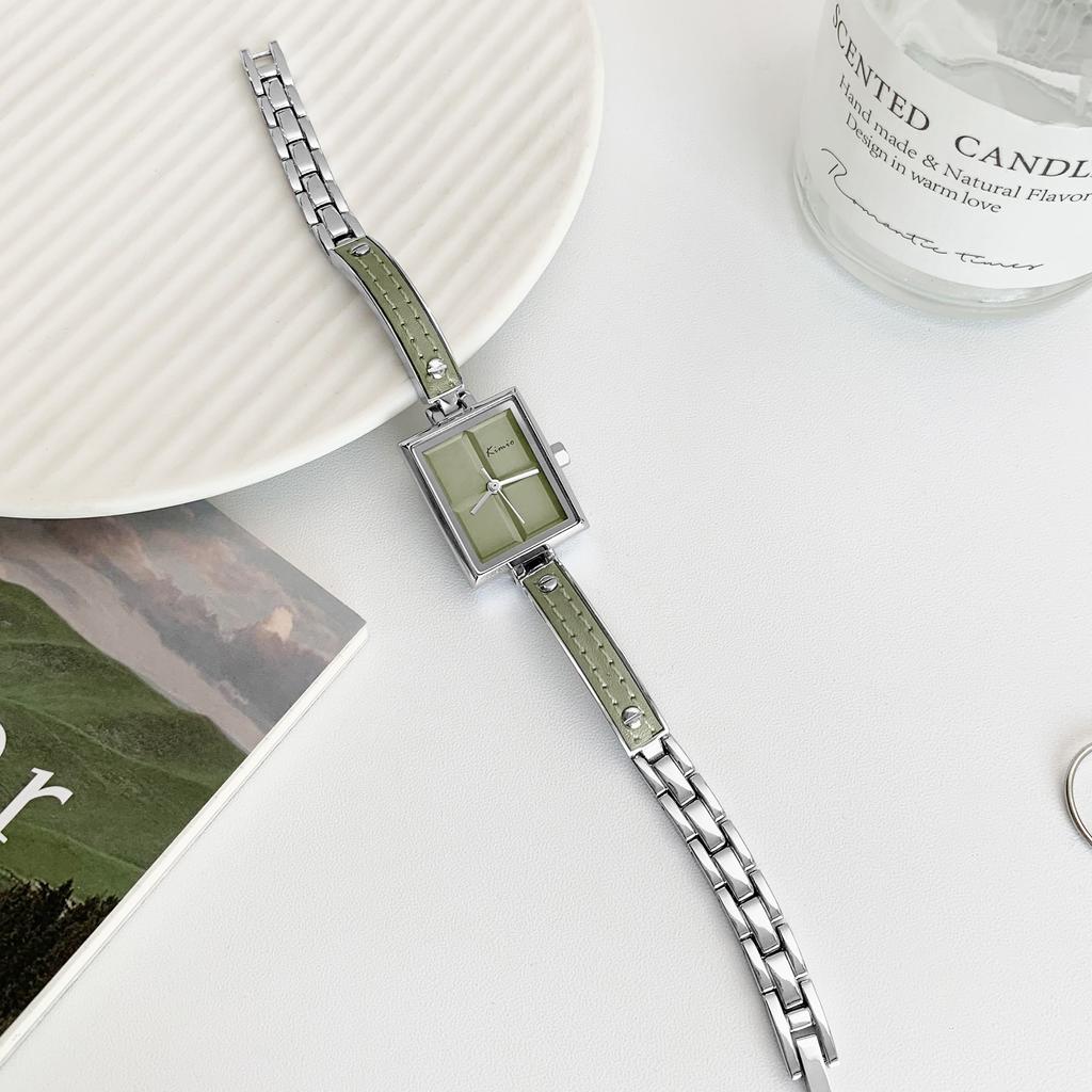 Women's Luxury Niche Square Bracelet Watch, Small Square Style, Student Style, New Arrival, High-End Selection