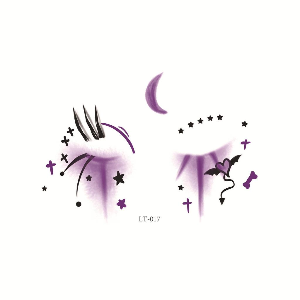 Halloween Gesicht Augen Aufkleber Eye Liner Lidschatten Temporäre Aufkleber Aufkleber Für Frauen Mädchen Halloween Kostüm Cosplay Bekleidung Zubehör Party