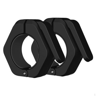 2 Pieces Barbell Clamps Weight Clips Workout Gym Quick Release Powerlifting Nonslip