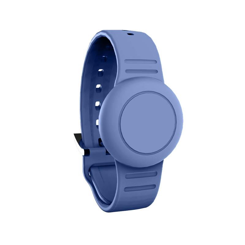 Kids Waterproof Silicone AirTag GPS Tracker Case with Strap – Compatible with Apple AirTag