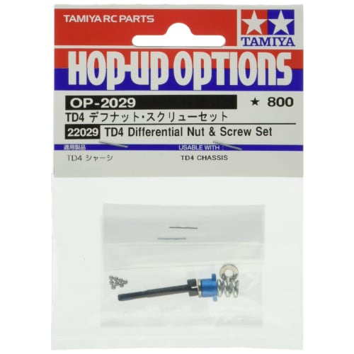 

Tamiya Hop Up Options No.2029 OP.2029 TD4 Differential Nut/Screw Set 22029