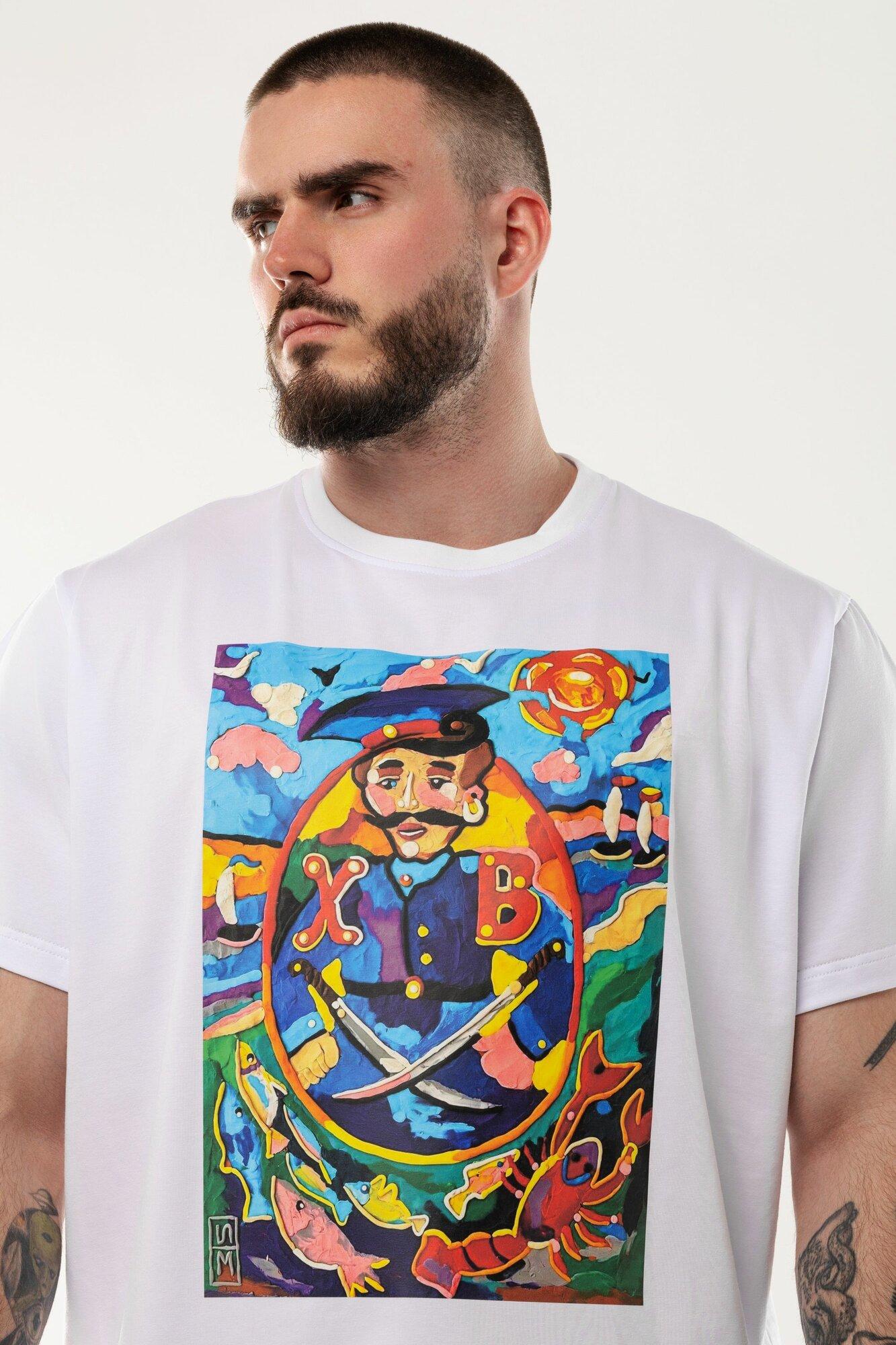 T-shirt Angry Perch XL
