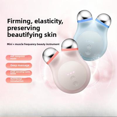 Massageador Facial Introduzir Microcorrente Doméstico Lifting Firmador Beleza Instrumento de Beleza Diluir Sulcos Nasolabiais