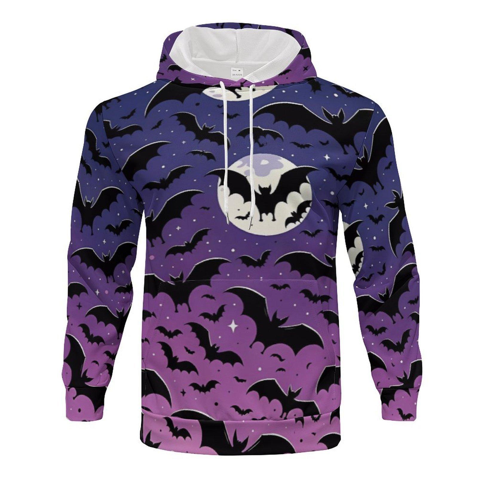 

2024 Мужская осенняя толстовка с капюшоном и 3D-цифровой печатью на Хэллоуин с элементом тыквенной головы 4XL