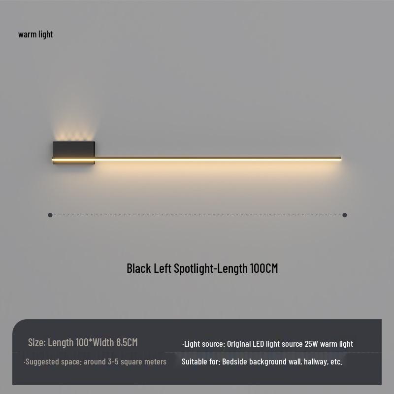 2025 Minimalist Strip Wall Light for Living Room & Bedroom