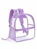 PVC Transparent Double Shoulder Backpack Waterproof Outdoor Portable Backpack Large Capacity Simple Student Schoolbag