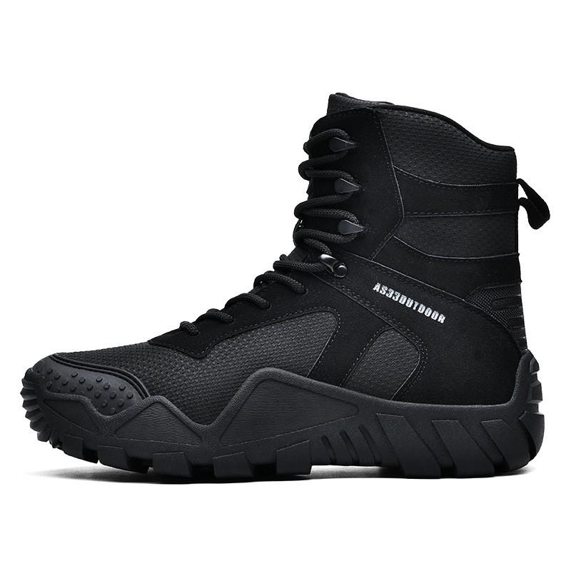 Kids Shoes Mens High-Top Hiking Boots Winter Outdoor Trekking Shoes Non-Slip Thick Sole Snow Trail Camping