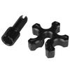 CNC Aluminum Alloy Motorcycle Cluth Adjustment Plugs Screws for Race Large Displacement Motorcycle