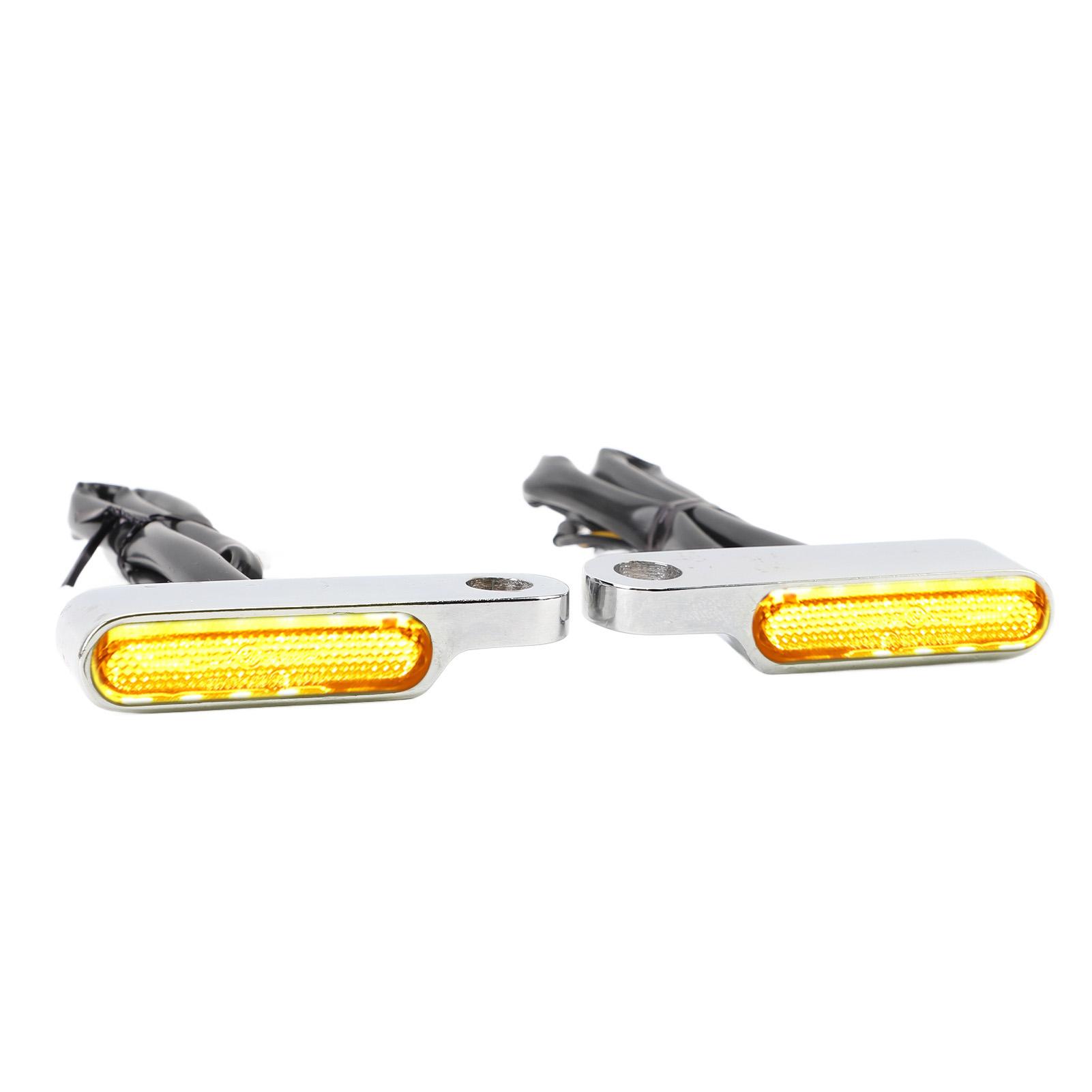 

1 пара светодиодных указателей поворота для мотоцикла, ретро-стиль, мигалка, индикаторная лампа для CB1000R серебряный