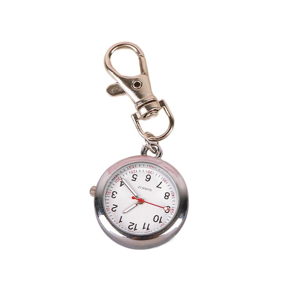 Luminous LED Electronic Hanging Watch Waterproof Keychain Watch Portable Pocket Watch  School