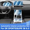 For DR Sportequipe S6 6.0   2024 Panel Navigation Automotive Interior Protective Cover Film Anti-Scratch Sticker