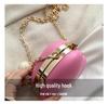 Women's Heart-Shaped Clip-On Mini Bag - 2024 Spring/Summer Chain Heart Bag with Girlish Charm