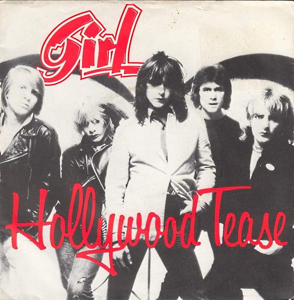 

7inch Record GIRL (2) - Hollywood Tease JET176 Jet Records 1980 UK Rock Used