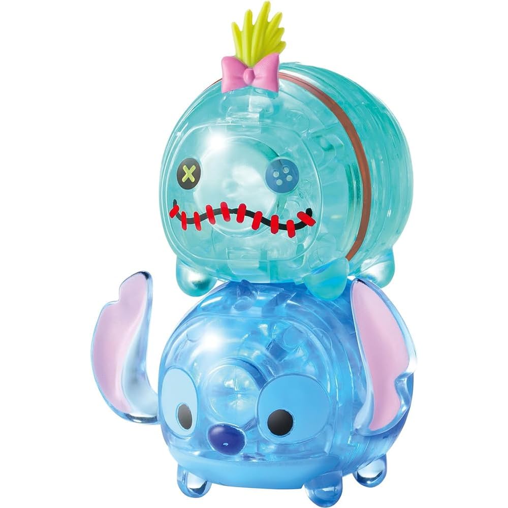

Hanayama Crystal Gallery Tsum Tsum Stitch and Scrump Puzzle Toy Collectible Figurine