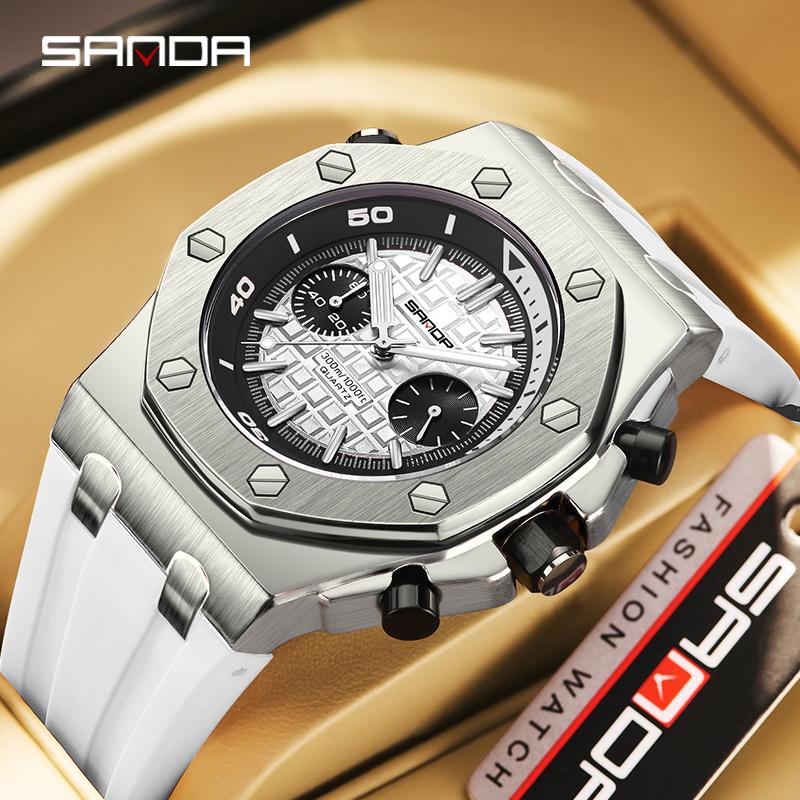 Quartz Movement Wristwatches Man Casual Waterproof Date Sports Watches Clock For Men Male Relogio Masculino