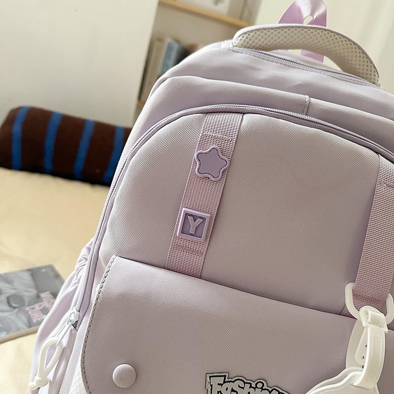 Women's Backpack Junior High School Student Schoolbag Lightweight Large Capacity Backpack