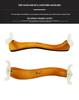 Petz Adjustable Solid Wood Violin Shoulder Rest for Sizes 1/2-4/4