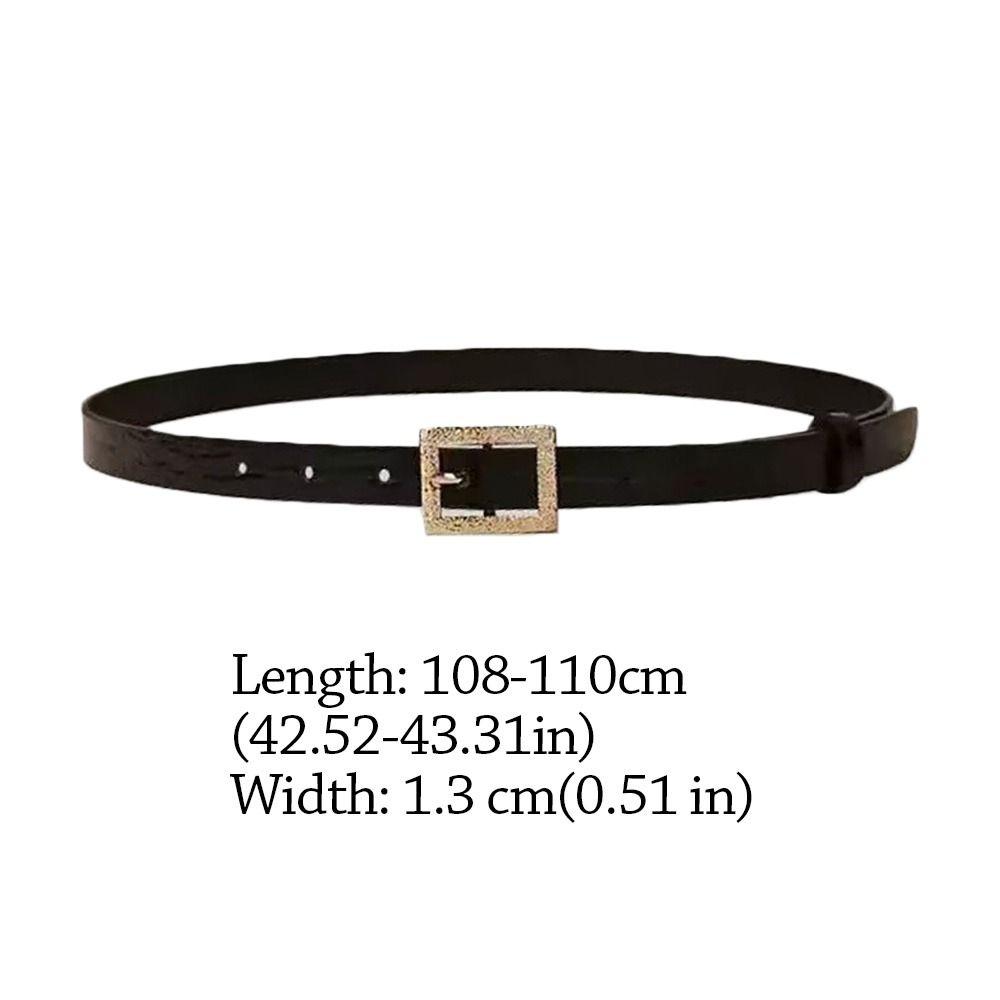 5Pcs/Set Butterfly Button Women's Belt Y2k Waistband Fashion Retro Pin Buckle Belt  Pants