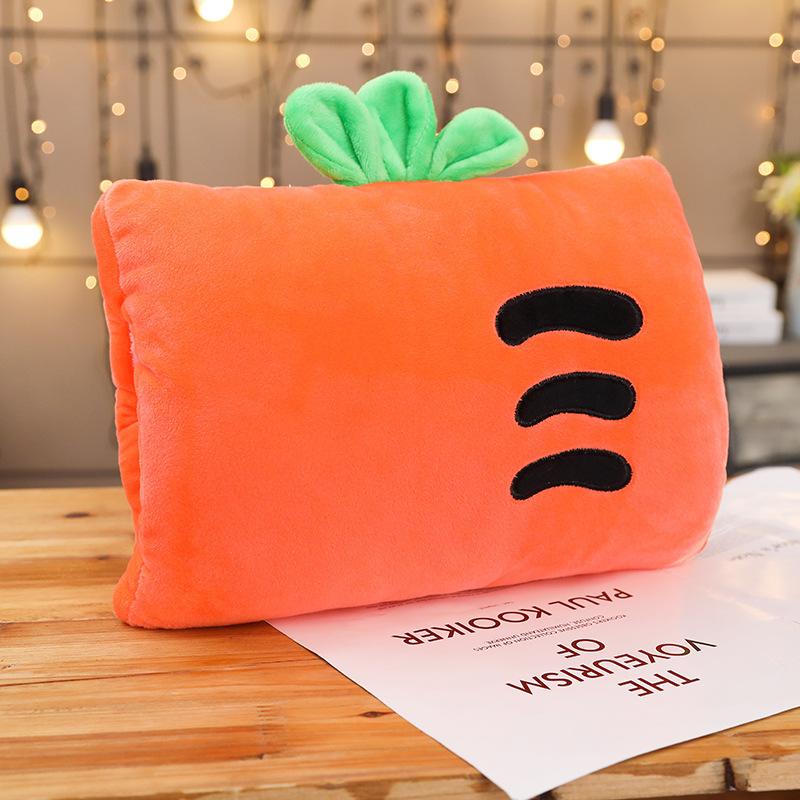 Грелка для рук, Подушка для сна студента (не требует зарядки), Грелка для рук, Маленькая декоративная подушка, Грелка для рук для пожилых людей в качестве подарка компании с логотипом. About 30cm * 20cm (rectangular)