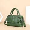 Women's Bag Large Capacity Premium Feeling First Layer Cowhide Women's Shoulder Messenger Bag Casual Handbag Women