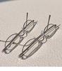 Y2k Small Oval Metal Frame Reading Glasses Woman Korean Fashion Optics Spectacle Finished Near Eyewear -1.0 -4.0  Oculos