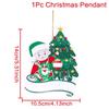 Christmas Pendant DIY Personal Family Christmas Decorations For Home 2025 Navidad Christmas Tree Hanging Ornament New Year 2025