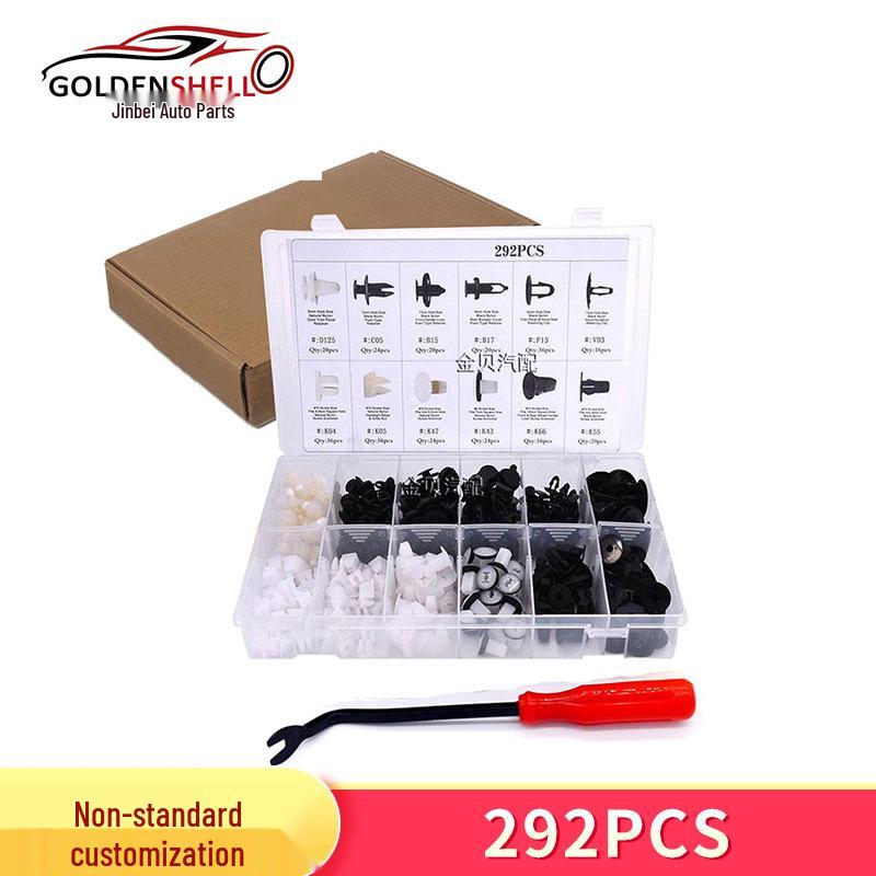 

Универсальные пластиковые клипсы-фиксаторы HE40 из 292 штук для Mitsubishi Motors Jinbei