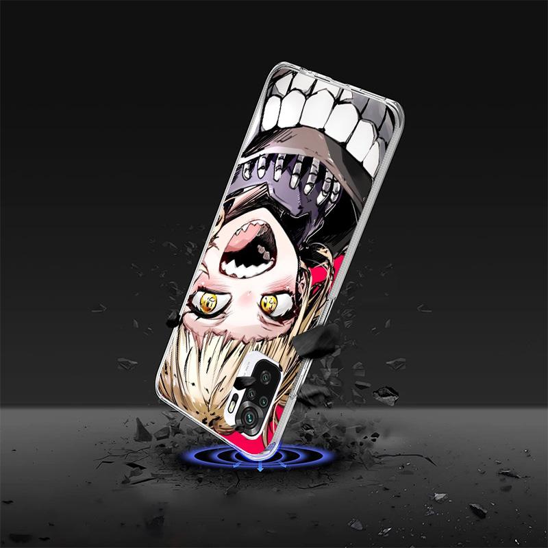 Himiko Toga Waifu Anime MHA Cover Phone Case For Xiaomi Redmi Note 15 14 13 12 11 10 Pro Plus 14S 12S 11S 11T 11E 10S Soft Funda