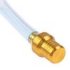 Universal Motorcycle Gas Petrol Fuel Cap 2 Way Valves Vent Breather Hoses Tubes