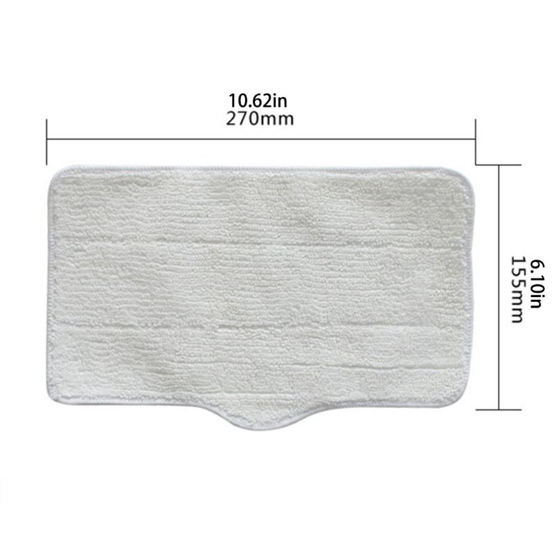 For ZQ100 ZQ600 ZQ610 Mop Cleaning Pads Handhold Steam Vacuum Cleaner Mop Cloth Rag Replacement Accessories