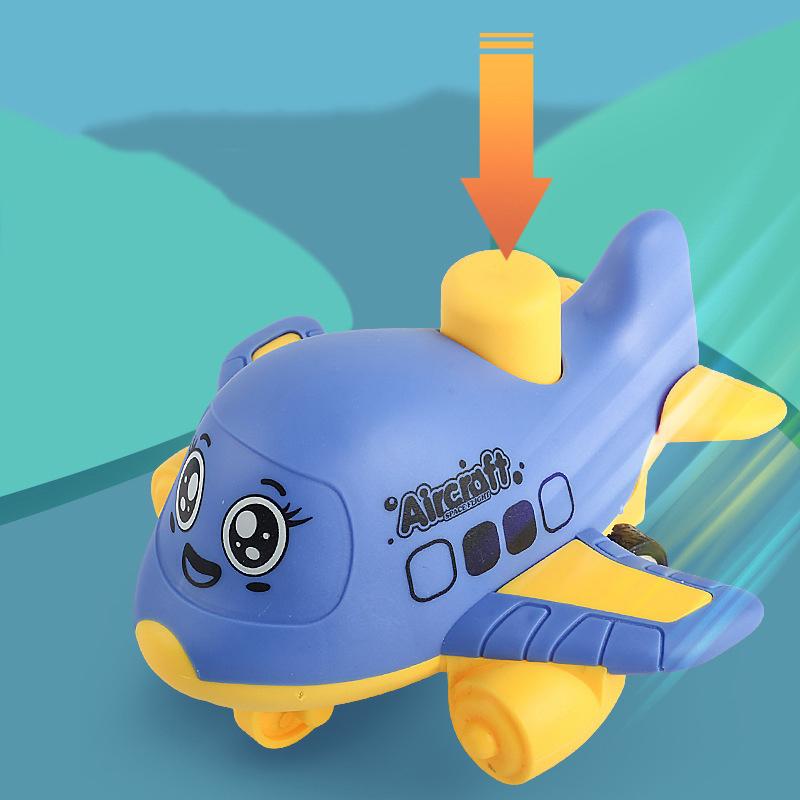 Press And Go Aircraft Toys For Toddlers 1-3, Baby Racing Cars, Infant Play Vehicle, Baby Push Go Friction Car Toys